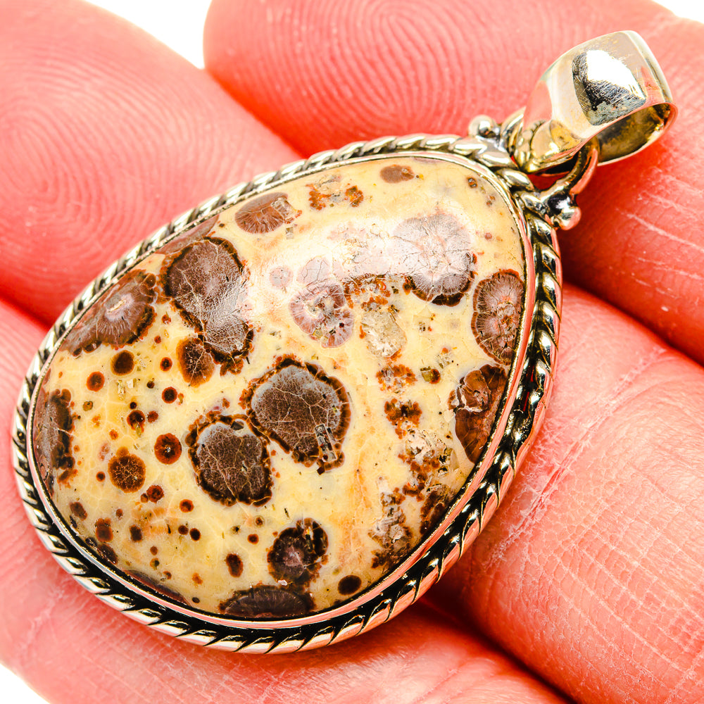 Poppy Jasper Pendants handcrafted by Ana Silver Co - PD34406