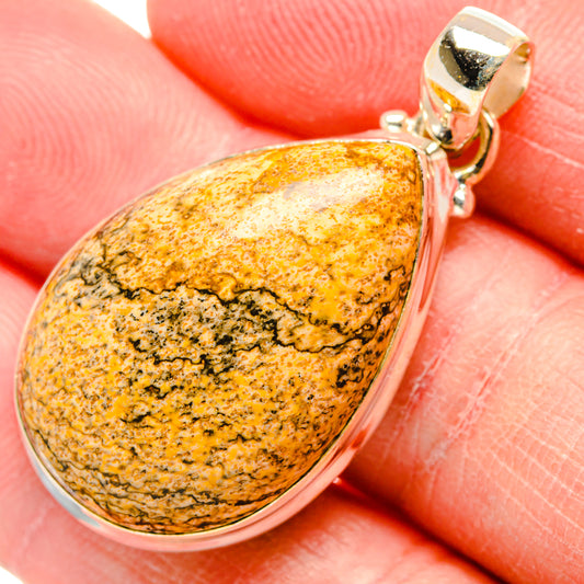 Picture Jasper Pendants handcrafted by Ana Silver Co - PD34415