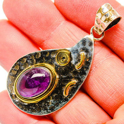 Amethyst Pendants handcrafted by Ana Silver Co - PD34426