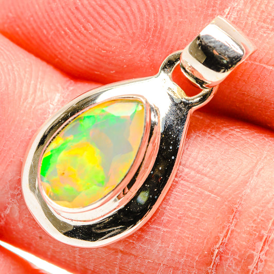 Ethiopian Opal Pendants handcrafted by Ana Silver Co - PD34436