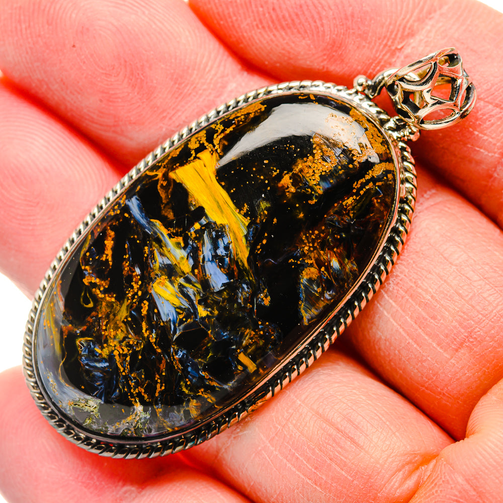 Pietersite Pendants handcrafted by Ana Silver Co - PD34438
