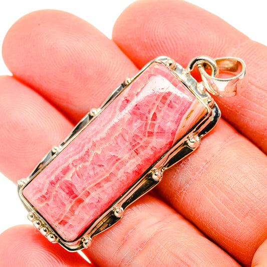 Rhodochrosite Pendants handcrafted by Ana Silver Co - PD34439