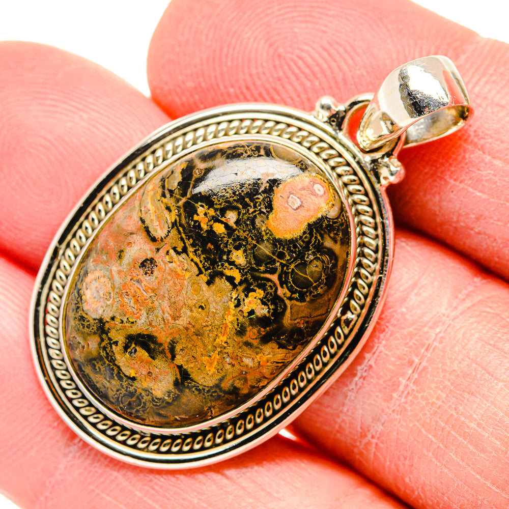 Poppy Jasper Pendants handcrafted by Ana Silver Co - PD34447