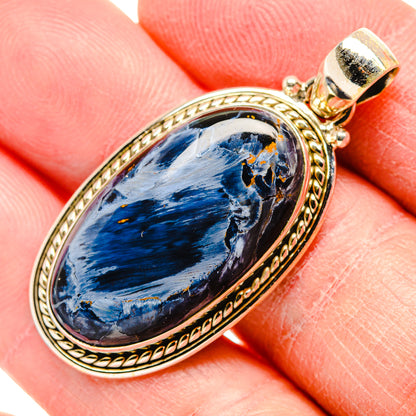 Pietersite Pendants handcrafted by Ana Silver Co - PD34455