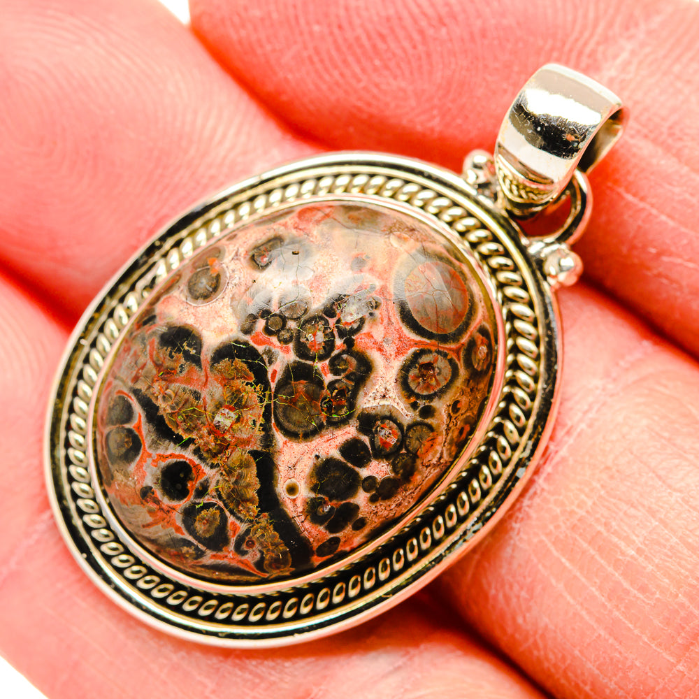 Poppy Jasper Pendants handcrafted by Ana Silver Co - PD34462