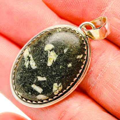 Green Fuchsite Pendants handcrafted by Ana Silver Co - PD34463