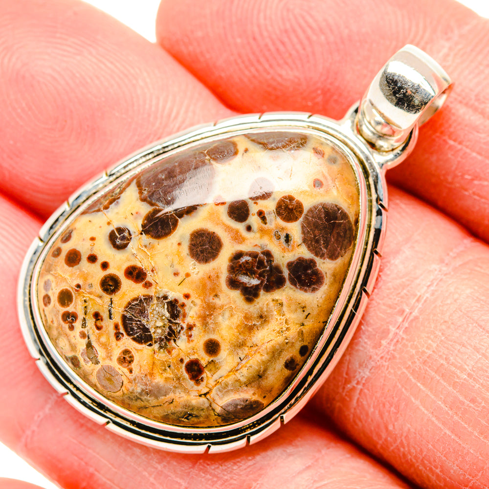 Poppy Jasper Pendants handcrafted by Ana Silver Co - PD34466