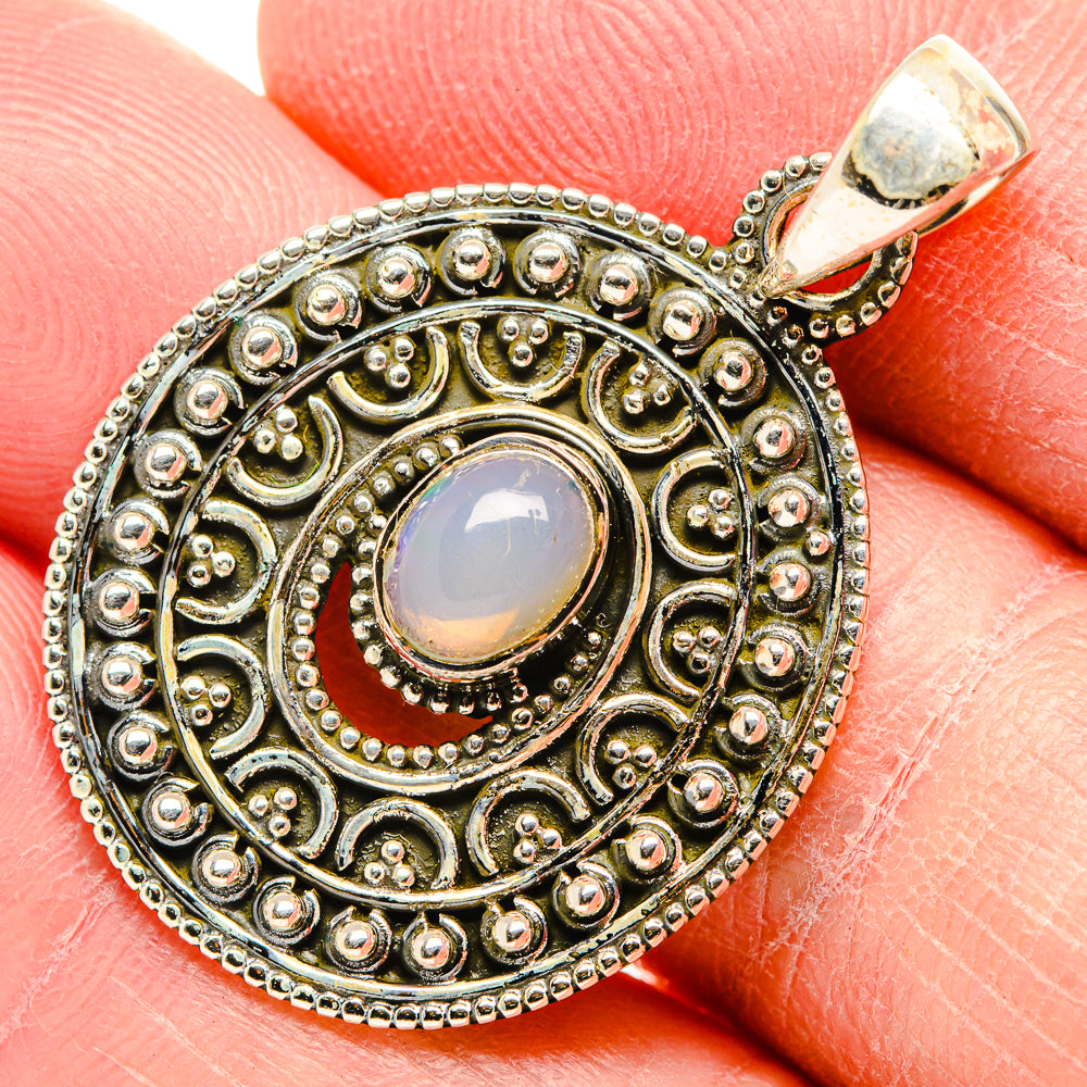Ethiopian Opal Pendants handcrafted by Ana Silver Co - PD34477