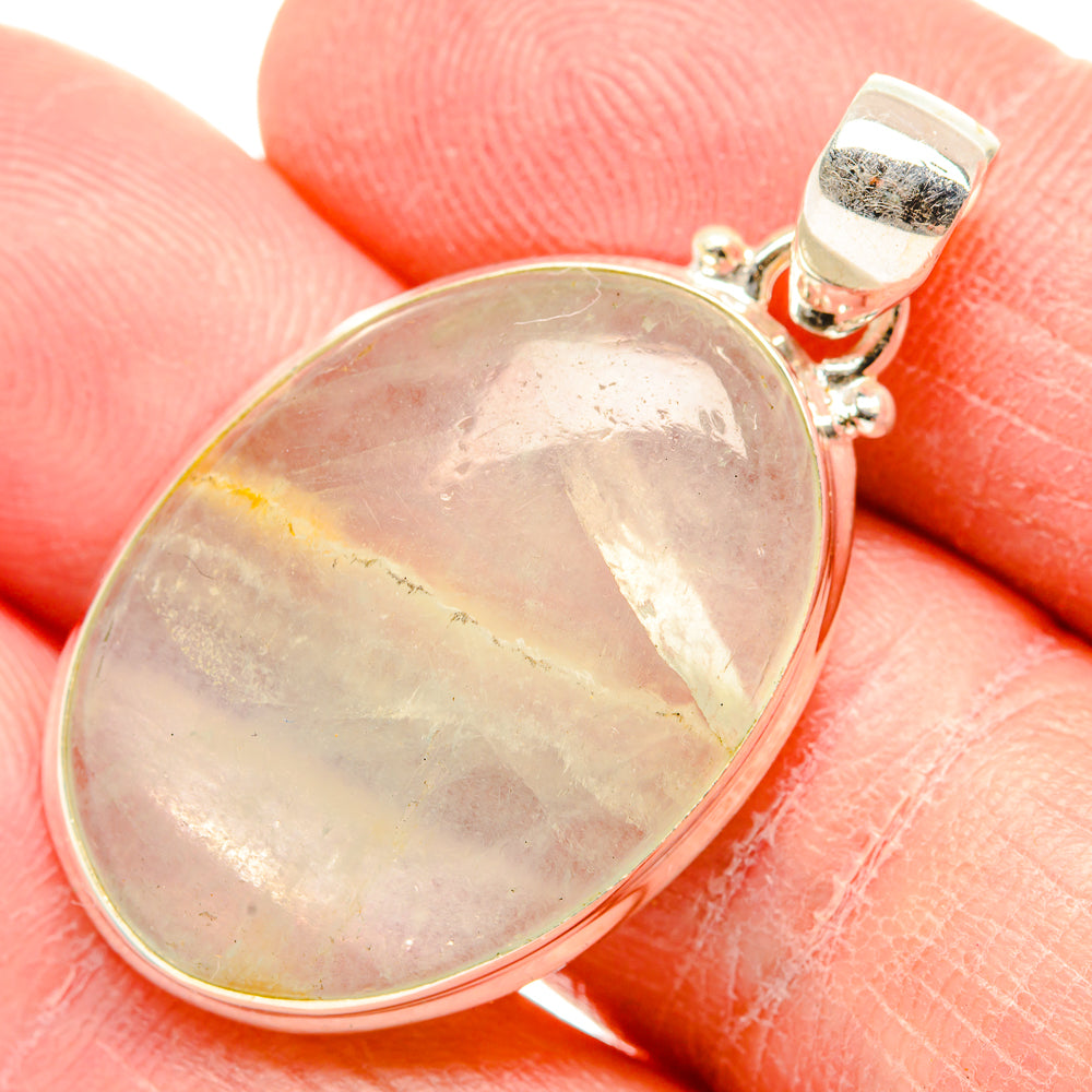 Aquamarine Pendants handcrafted by Ana Silver Co - PD34479