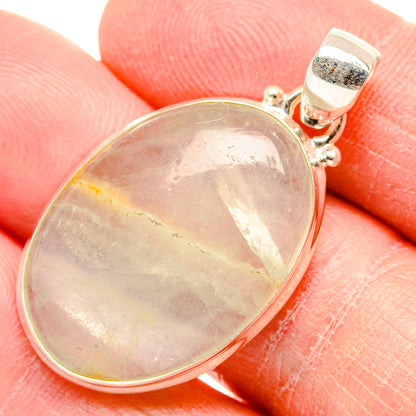 Aquamarine Pendants handcrafted by Ana Silver Co - PD34479