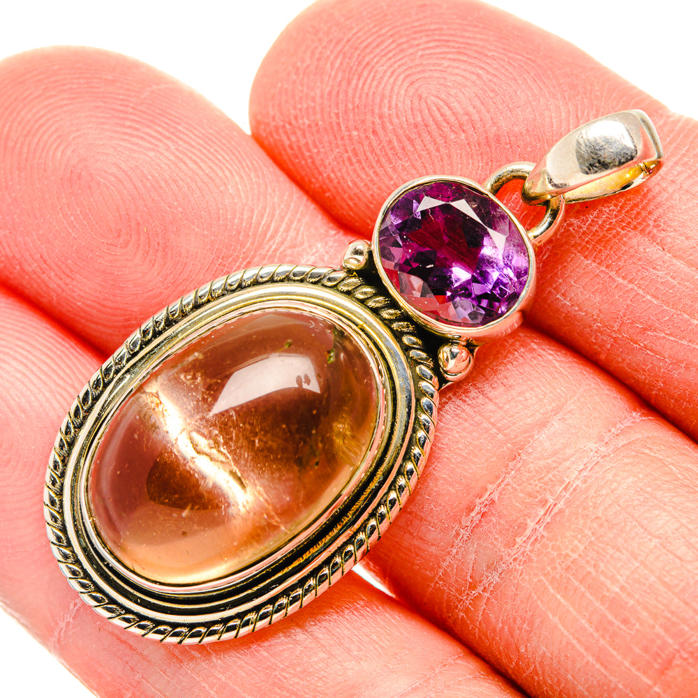 Sunstone Pendants handcrafted by Ana Silver Co - PD34482