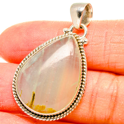 Aquamarine Pendants handcrafted by Ana Silver Co - PD34486