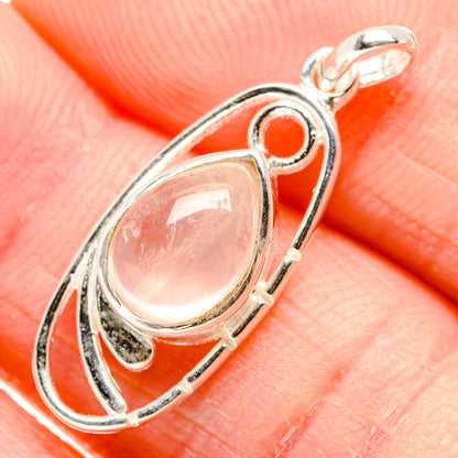 Rose Quartz Pendants handcrafted by Ana Silver Co - PD34491