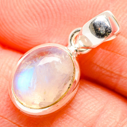 Rainbow Moonstone Pendants handcrafted by Ana Silver Co - PD34493