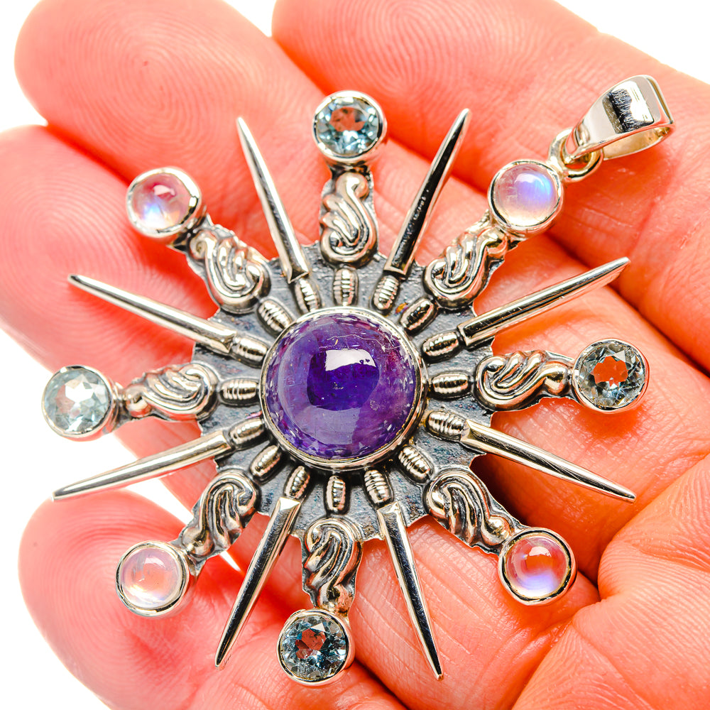 Tanzanite Pendants handcrafted by Ana Silver Co - PD34509