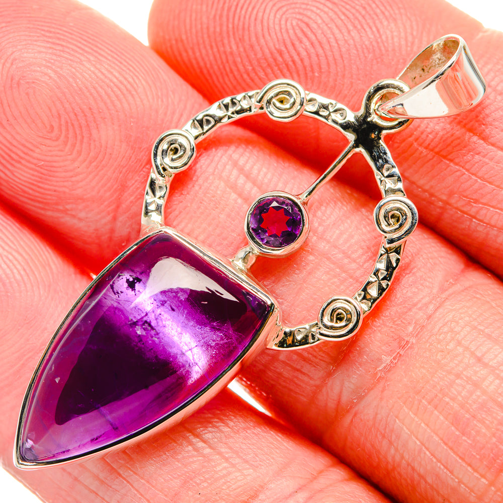 Amethyst Pendants handcrafted by Ana Silver Co - PD34524