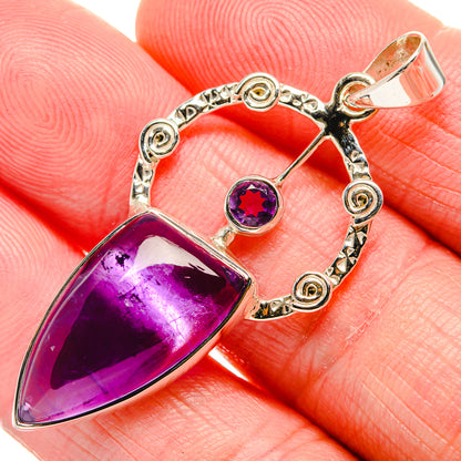 Amethyst Pendants handcrafted by Ana Silver Co - PD34524