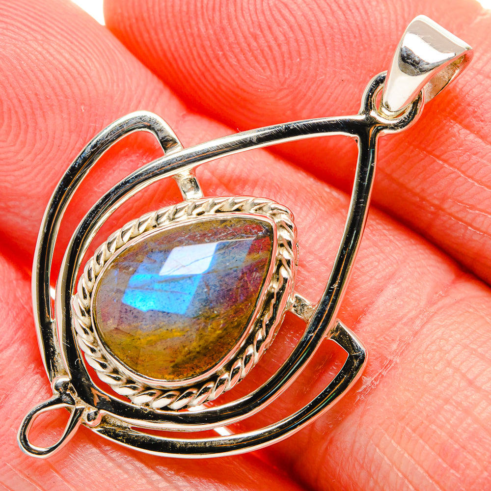 Labradorite Pendants handcrafted by Ana Silver Co - PD34527