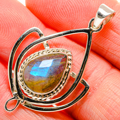 Labradorite Pendants handcrafted by Ana Silver Co - PD34527