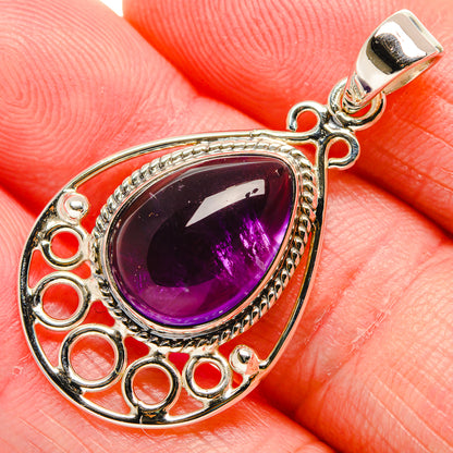 Amethyst Pendants handcrafted by Ana Silver Co - PD34528