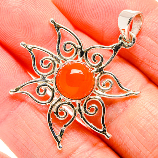 Carnelian Pendants handcrafted by Ana Silver Co - PD34530