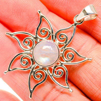 Rainbow Moonstone Pendants handcrafted by Ana Silver Co - PD34531