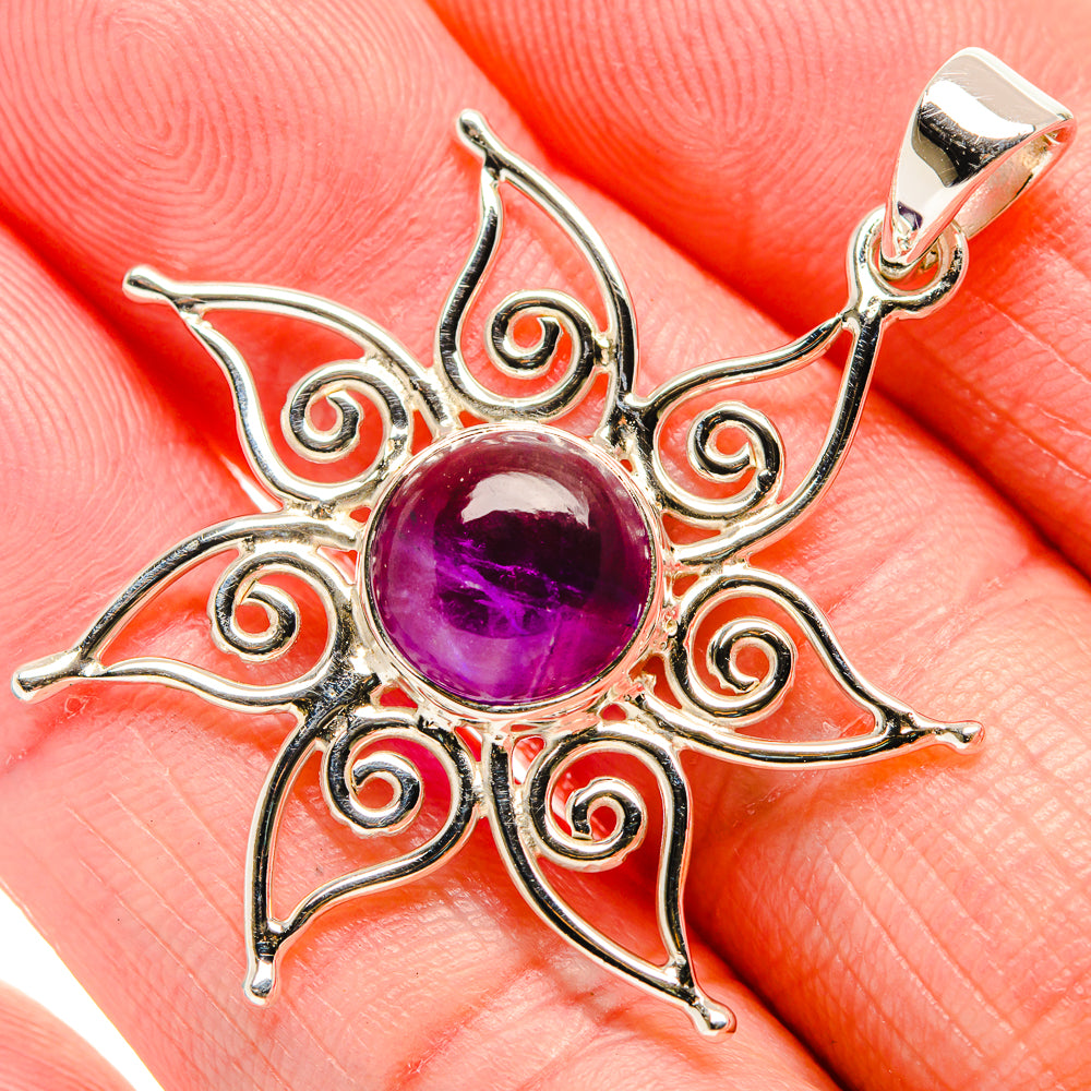 Amethyst Pendants handcrafted by Ana Silver Co - PD34532