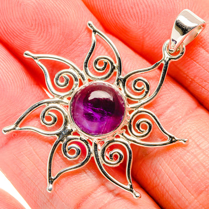 Amethyst Pendants handcrafted by Ana Silver Co - PD34532