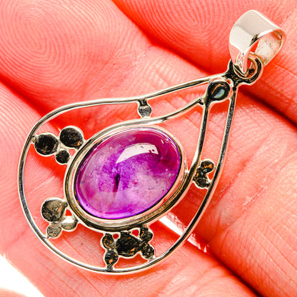 Amethyst Pendants handcrafted by Ana Silver Co - PD34536