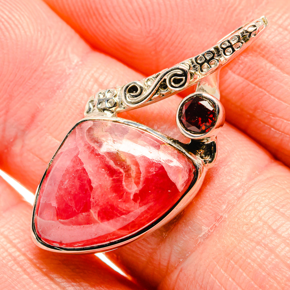 Rhodochrosite Pendants handcrafted by Ana Silver Co - PD34543