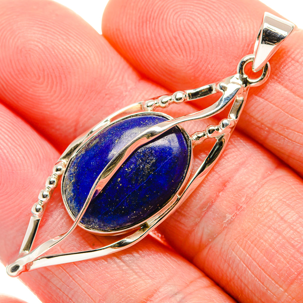 Lapis Lazuli Pendants handcrafted by Ana Silver Co - PD34551