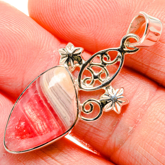 Rhodochrosite Pendants handcrafted by Ana Silver Co - PD34555