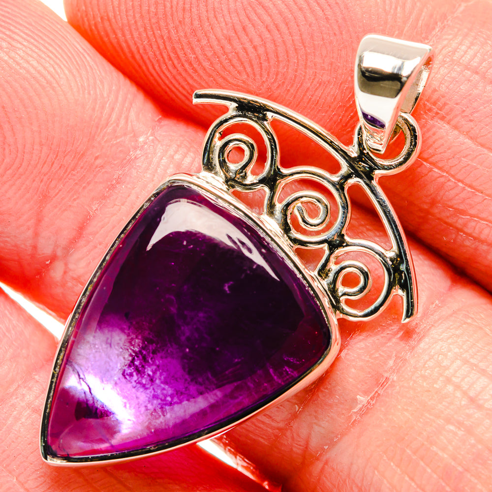 Amethyst Pendants handcrafted by Ana Silver Co - PD34570