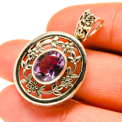 Amethyst Pendants handcrafted by Ana Silver Co - PD3458