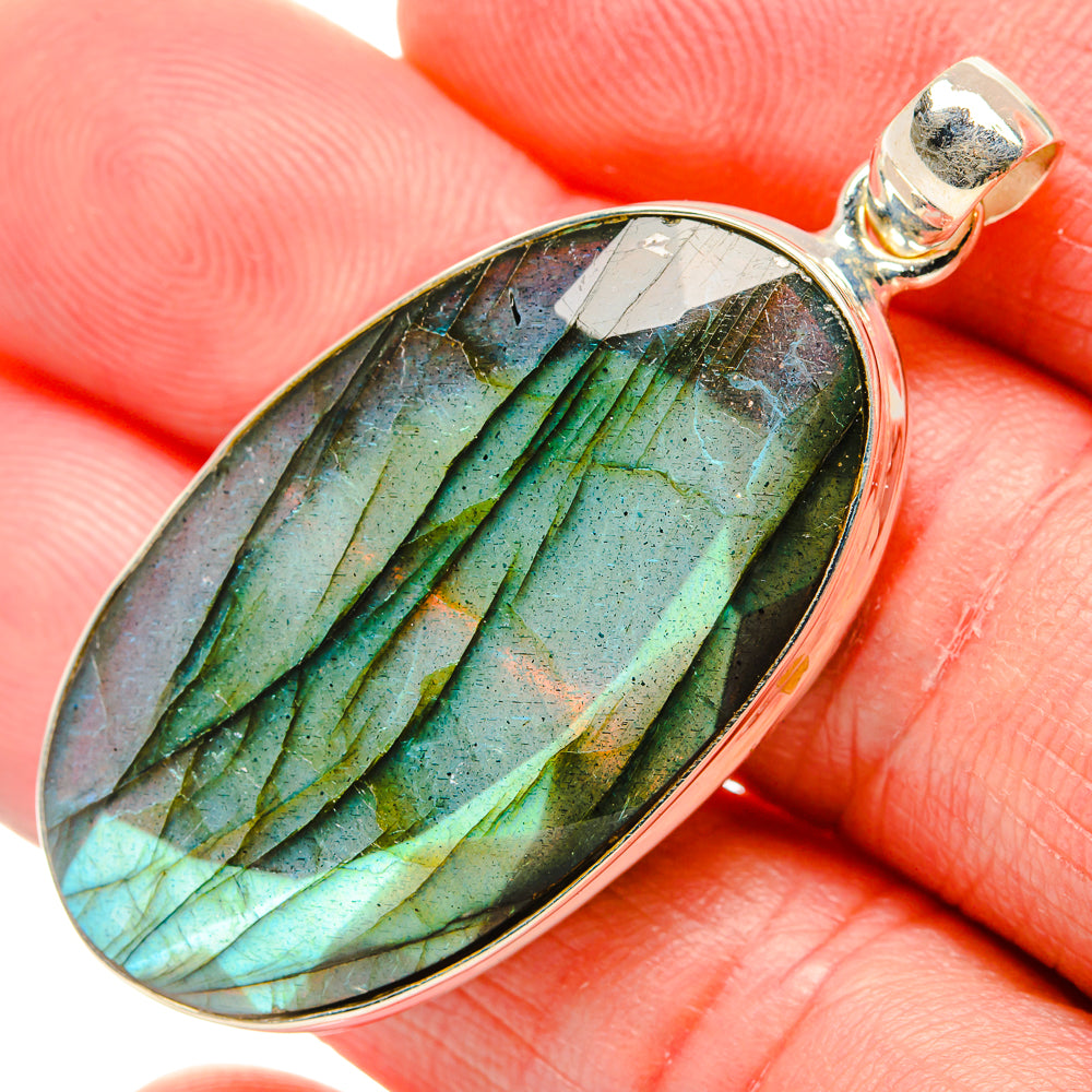 Labradorite Pendants handcrafted by Ana Silver Co - PD34583