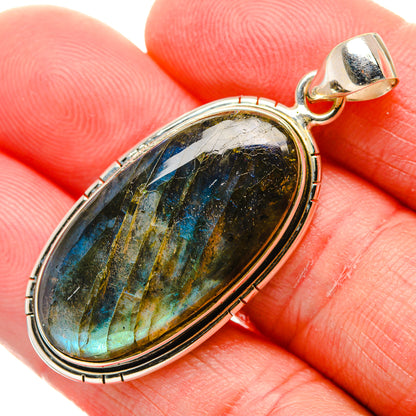 Labradorite Pendants handcrafted by Ana Silver Co - PD34589