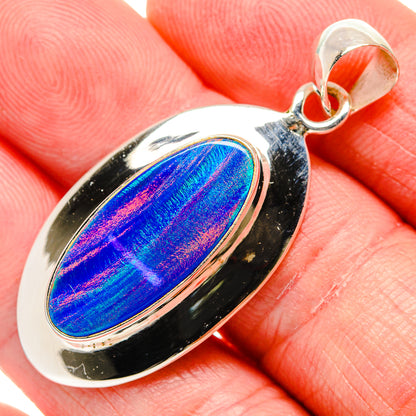Aura Opal Pendants handcrafted by Ana Silver Co - PD34600