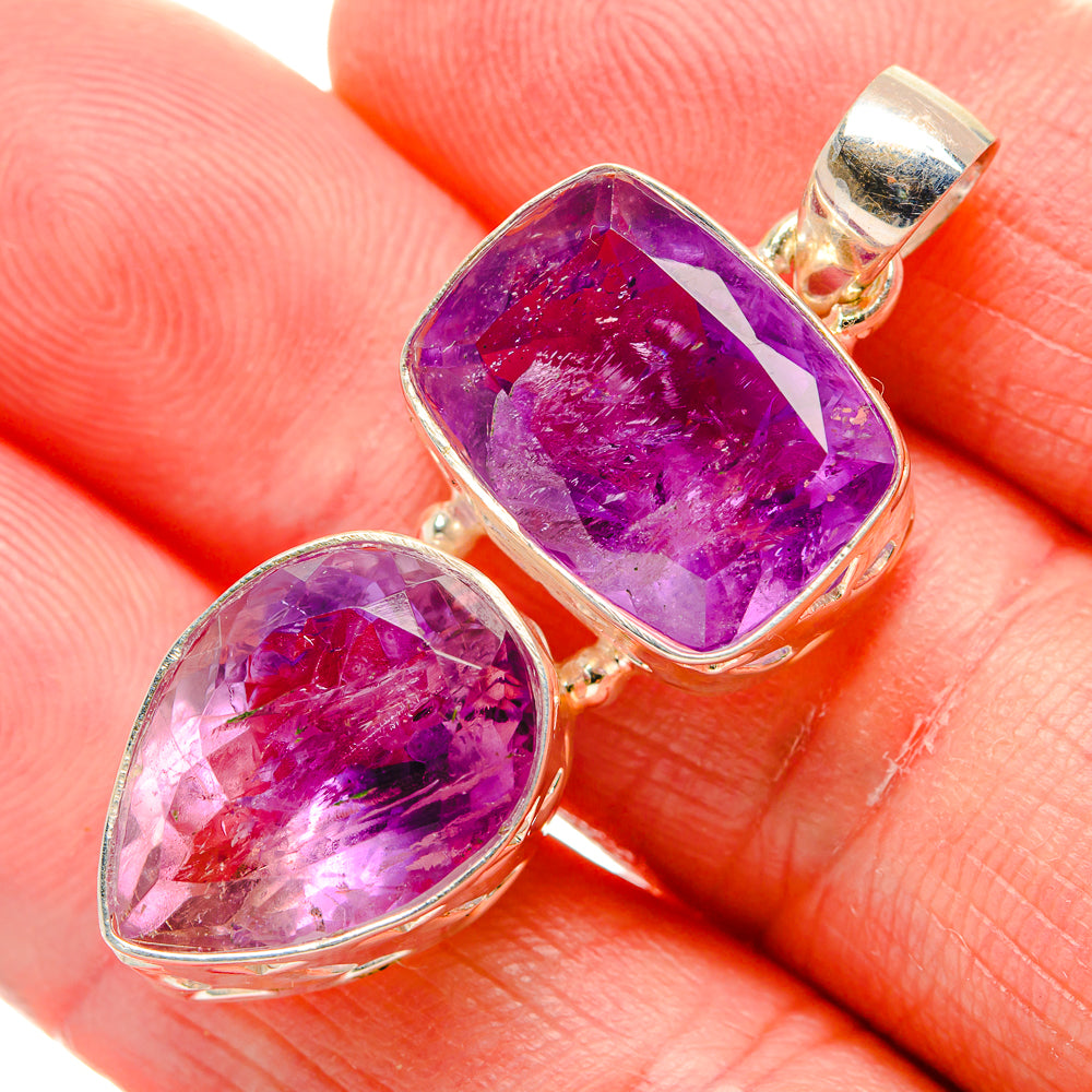 Amethyst Pendants handcrafted by Ana Silver Co - PD34602