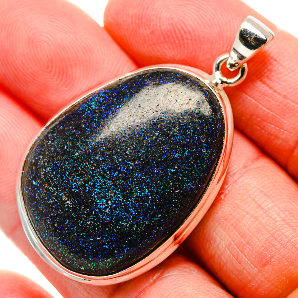 Andamooka Opal Pendants handcrafted by Ana Silver Co - PD34611