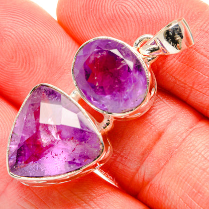 Amethyst Pendants handcrafted by Ana Silver Co - PD34622