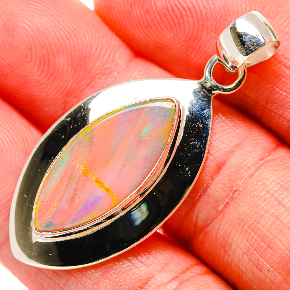 Aura Opal Pendants handcrafted by Ana Silver Co - PD34634