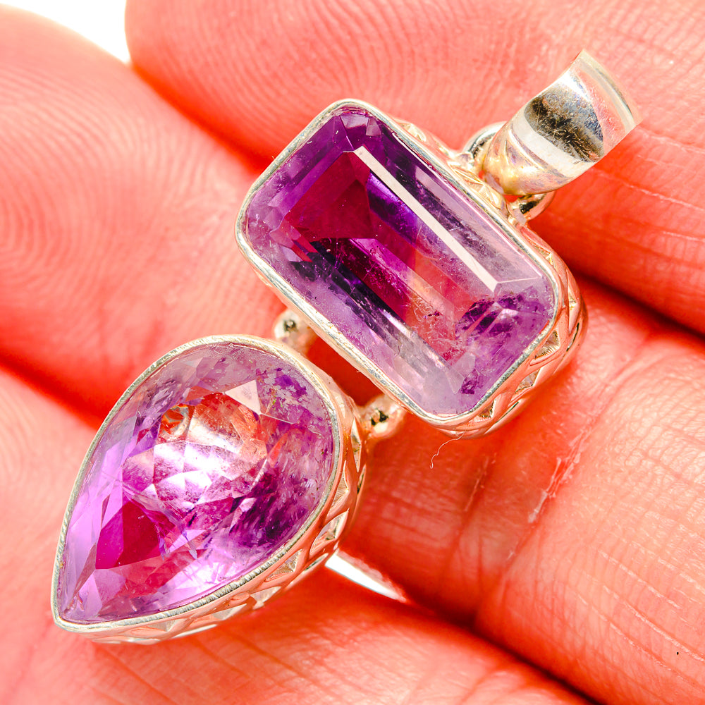 Amethyst Pendants handcrafted by Ana Silver Co - PD34645