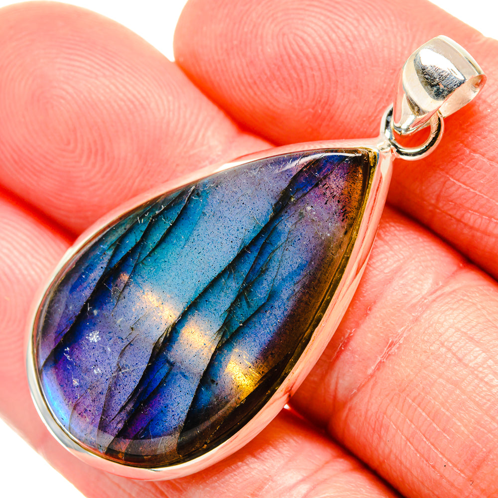 Labradorite Pendants handcrafted by Ana Silver Co - PD34650