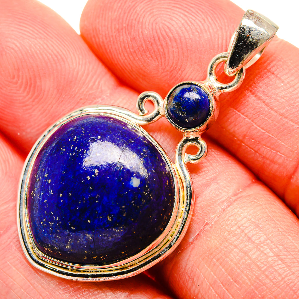 Lapis Lazuli Pendants handcrafted by Ana Silver Co - PD34663
