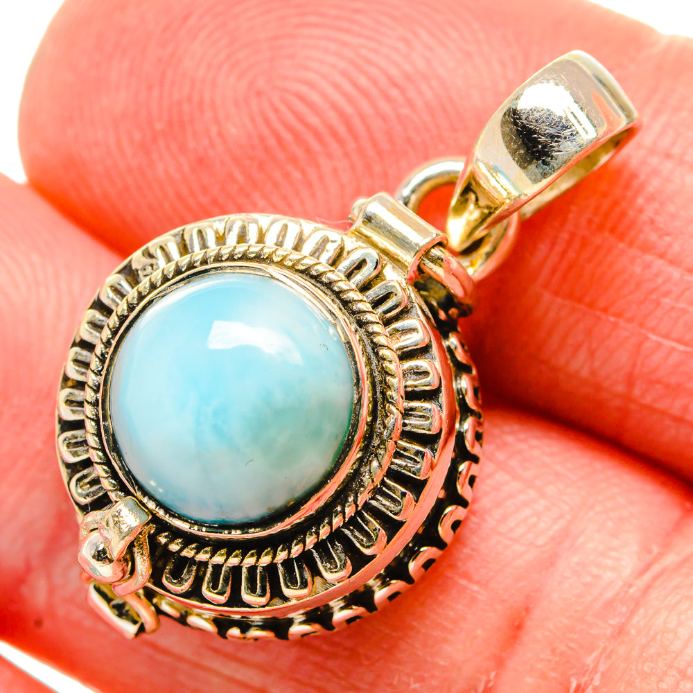 Larimar Pendants handcrafted by Ana Silver Co - PD34665