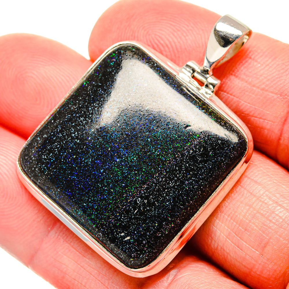 Andamooka Opal Pendants handcrafted by Ana Silver Co - PD34667