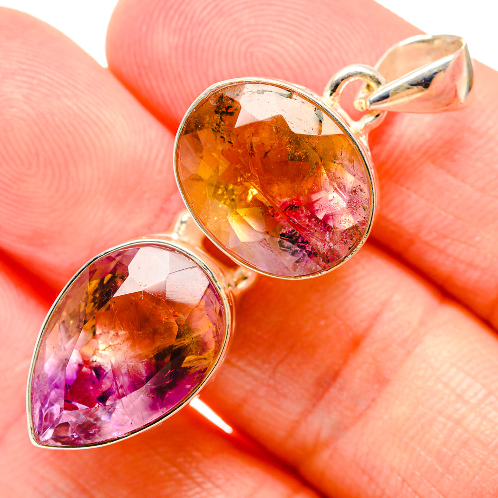 Ametrine Pendants handcrafted by Ana Silver Co - PD34674
