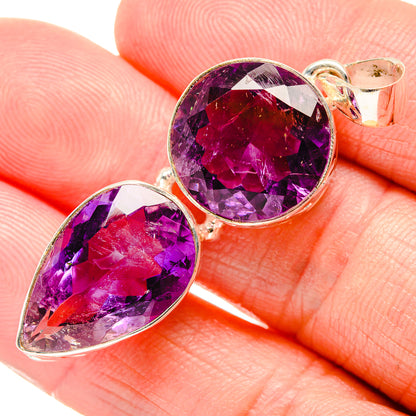 Amethyst Pendants handcrafted by Ana Silver Co - PD34682