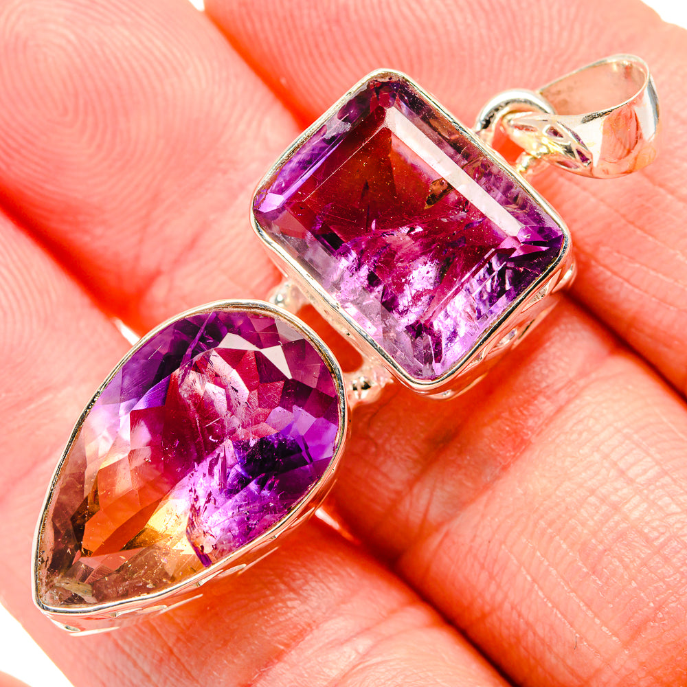 Ametrine Pendants handcrafted by Ana Silver Co - PD34687