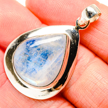 Rainbow Moonstone Pendants handcrafted by Ana Silver Co - PD34689